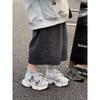 Kids Chunky Sneakers Breathable Mesh Upper Lightweight Casual Running Shoes Boys Girls Ages 4-16