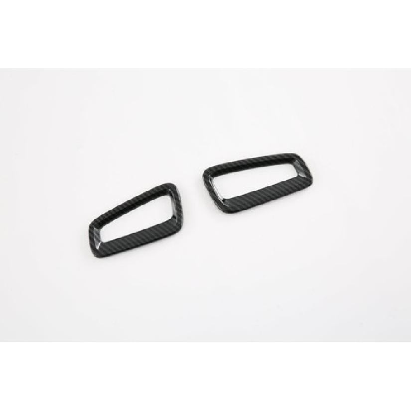 Dashboard Air Vent Outlet Carbon Fiber Cover For - Honda Civic Sedan 2PC