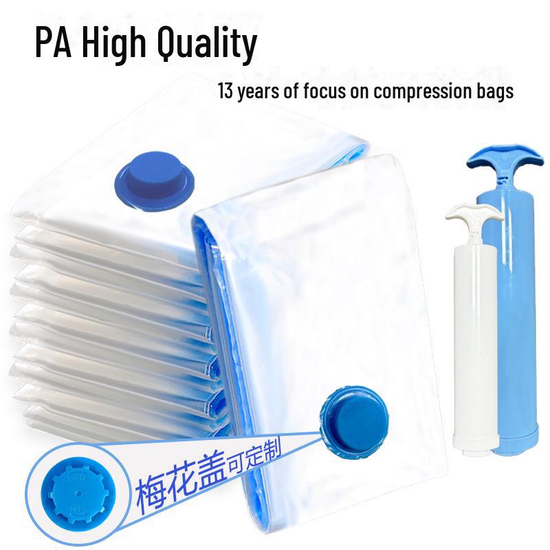 

Вакуумный компрессионный мешок для хранения одеял и одежды XL XS 50x40cm