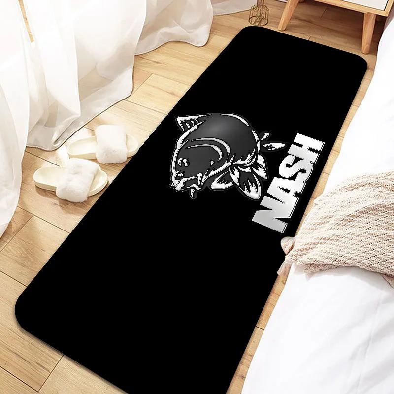 

Nash Fishing Logo Non-slip Washable Doormat for Entrance, Kitchen, Living Room, Hallway, Bathroom – Angler’s Home Decor 40x60cm