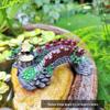 Jiang Taigong Fischer Ornaments für Hof Fischteich Felsen Bonsai Dekor