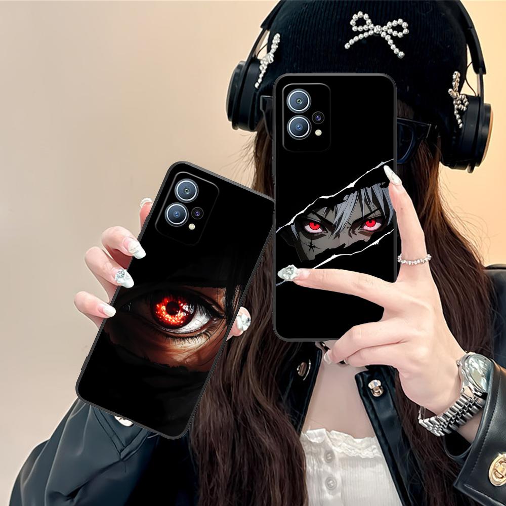 Anime Eyes Phone Case for Huawei P60 P50 P40 P30 P20 P10 P9 P8 Pro Lite Plus Soft TPU Shockproof Cover