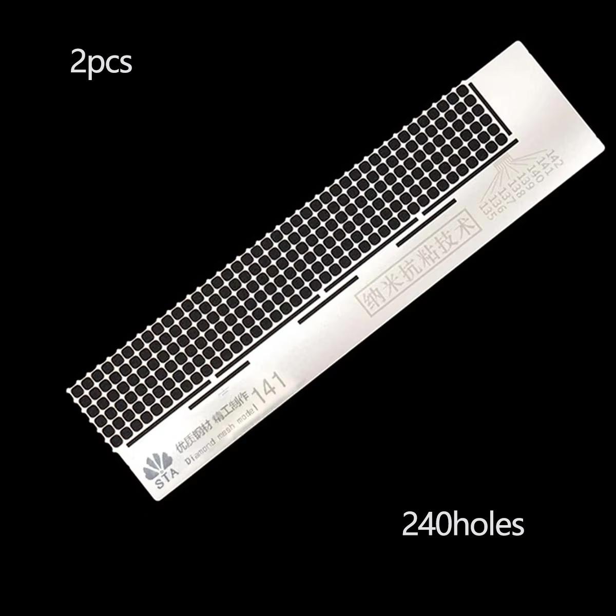 

1/2pcs-Stainless Steel Diamond Craft Tools Net Ruler - Precise Measuring Tool for Diamond Drawing - Ideal DIY Mold for Crafting