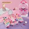 Princess Makeup Box: Washable Children's Cosmetic Set with Lipstick & Nail Polish - Perfect Birthday Gift for Girls