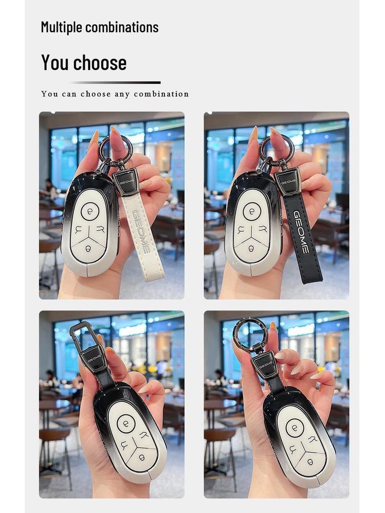 Geely Xingyuan 2025 Freedom Exploration Edition Metal Key Case for Men & Women