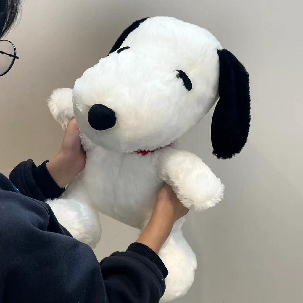 MINISO Snoopy Plush Toy Cartoon Cute Snoopy Stuffed Doll Toy Snoopy Pillow Puppy Home Decoratio Plushies Birthday Gifts For Girl