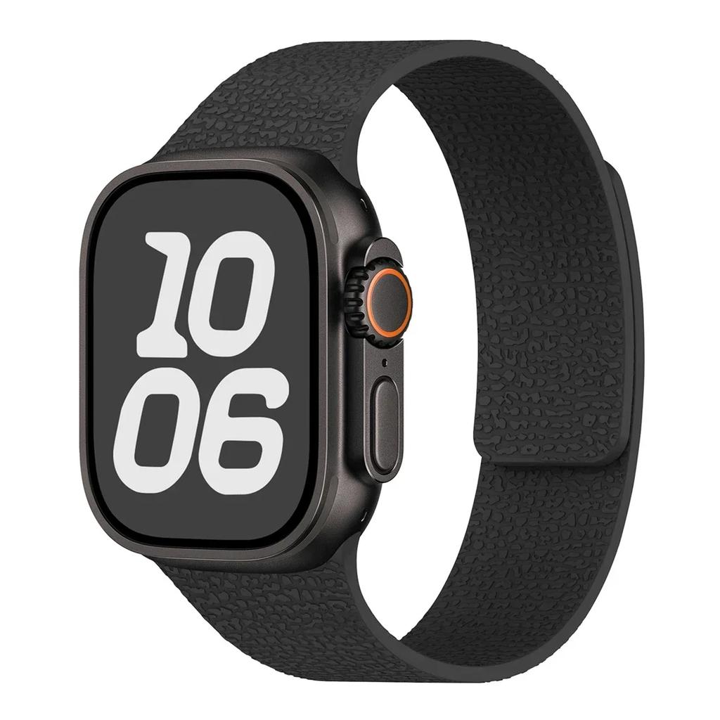 Neues magnetisches Silikonarmband für Apple Watch ultra2 49mm 45mm 42 40mm 46mm 38/41mm Sportarmband Serie 10 9-8-7-6-5-4-3-SE Armband