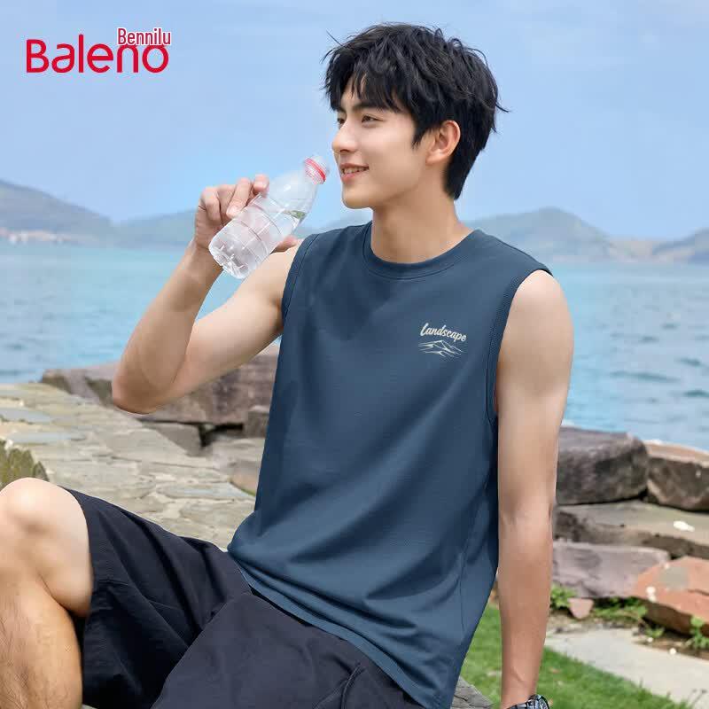 Baleno Men s Heavyweight Cotton Tank Top L