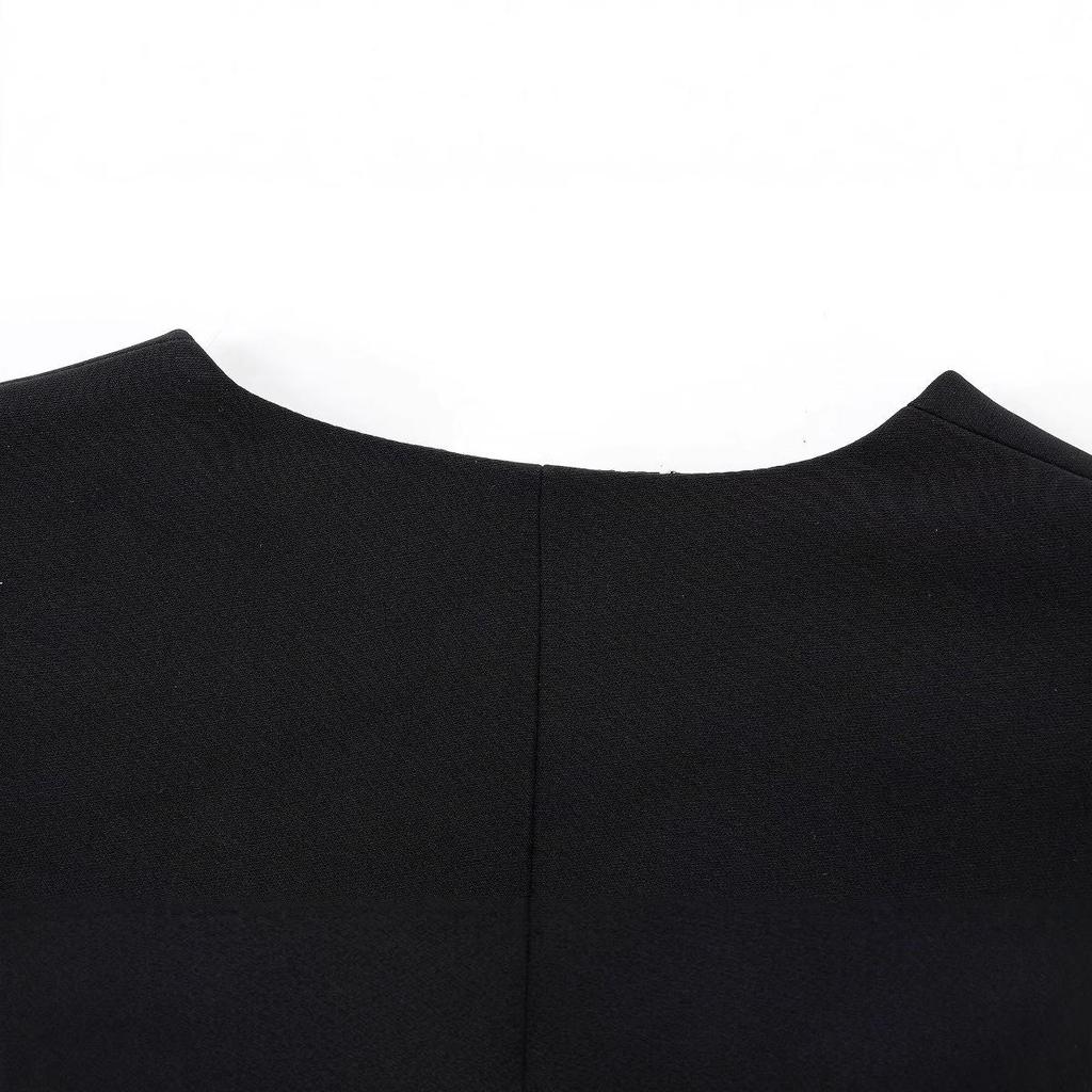 Women's Winter 2024 European & American Style Fashion Suit with Versatile Belt - 1270608