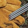 Boundless Voyage Tent Pegs 4/8/12 Pack - Titanium Alloy - Camping - Ti4005P (8 Pack)