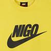 Nike X Nigo NRG Fleece Crew Sweatshirt Yellow Unisex Tops FV5941-735
