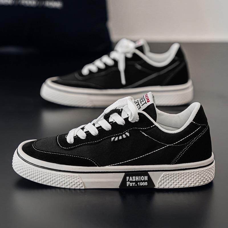 Canvas shoes men's spring new casual versatile canvas shoes breathable fashion blue canvas shoes