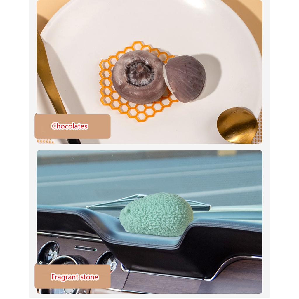 DIY Candle Silicone Mold Simulation Vegetable & Fruit Aromatherapy Soap Resin Epoxy Mould for Handmade Art Craft Making