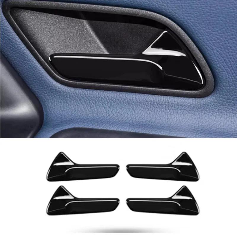 Car Inner Door Armrest Handle Panel Frame Trim Stickers For Mercedes Benz A Class W177 CLA C118 2019-2024 Car Accessory BFGIJ1