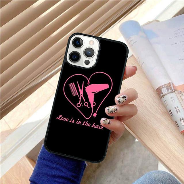 

Hairdresser Comb Salon Hairdressing Hair Stylist Tools Phone Case For iPhone 17 Air 15 16 Pro Max 14 13 12 11 Pro Max Plus iPhone 11pro
