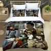 Bettwäsche-Sets mit Motiven des lateinamerikanischen Sängers Romeo Santos: Exquisites Bettwaren-Set, Bettbezug-Set, Bettdecken-Set, luxuriöses Geburtstagsgeschenk