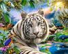 5D Diamond Painting Tiger Rhinestone Kit Art Diamond Embroidery Animal Diamond Mosaic Needlework Home Decoration