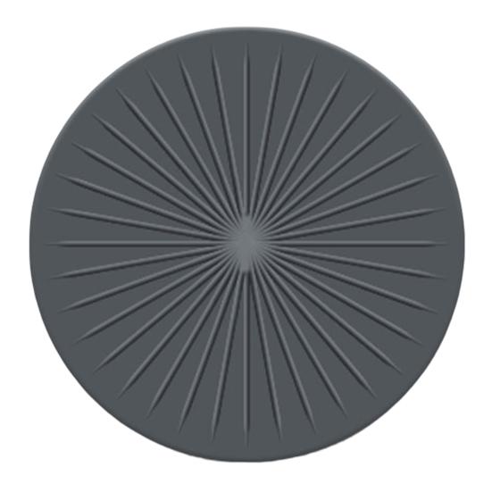 Insulation Pad Heat-resistant Easy Home to Clean Round Food-grade Silicone Restaurant Hotel Dining Table