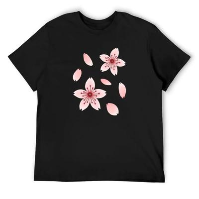 Cherry Blossoms T-Shirt Basketball Graphic Tees Sublime Louboutins Clothes for Men