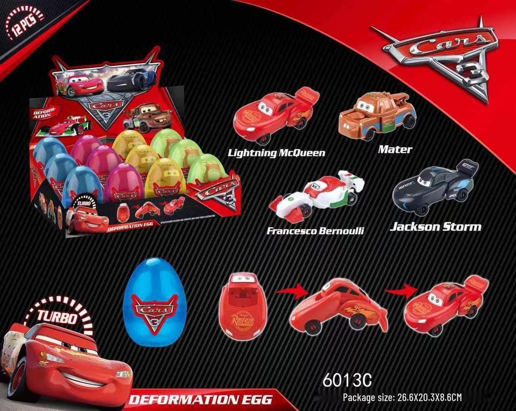 Lightning McQueen Pull-Back Alloy Racing Car Toy for Kids