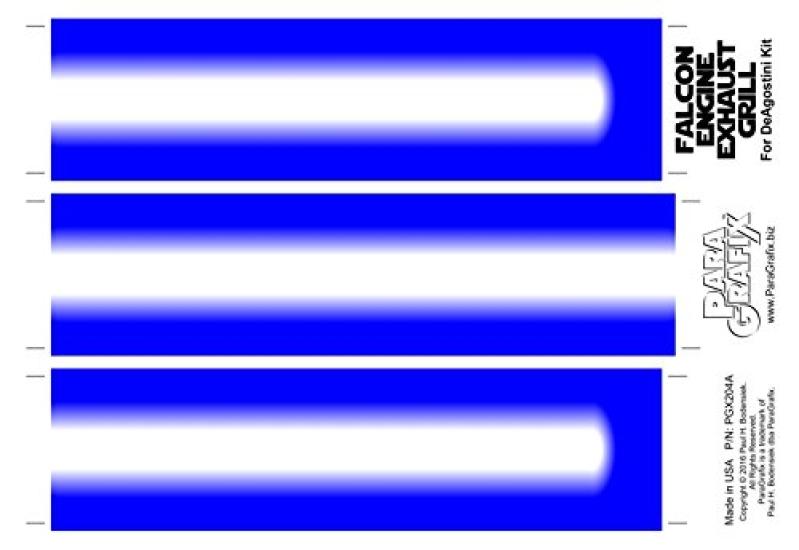 Diagostinny Millennium Falcon parts PGX204 All engine areas Photo-etched [item]