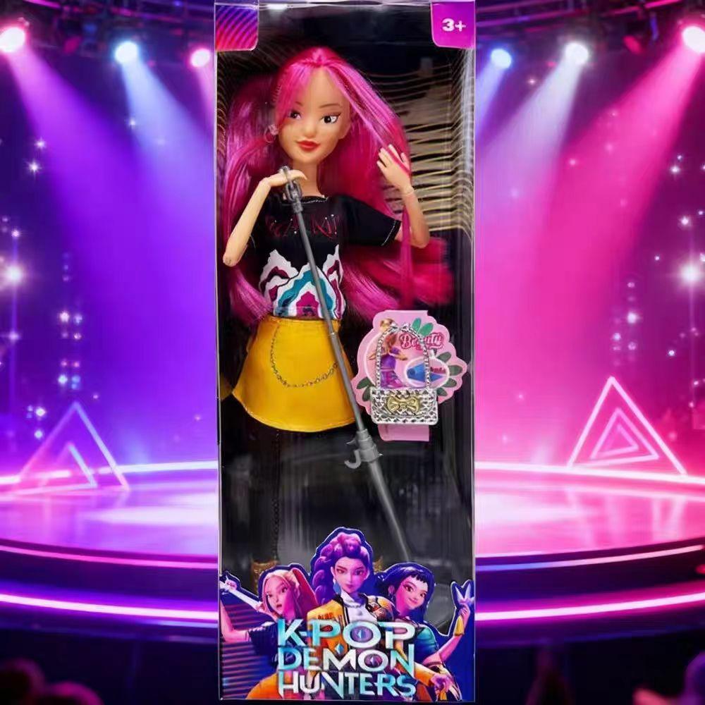 11 Zoll Kpop Dämonenjäger Wunderschöne Prinzessin Puppe Spielzeug Rumi Mira Zoey Actionfigur Mädchenherz Dekorative Puppe Weihnachtsgeschenke