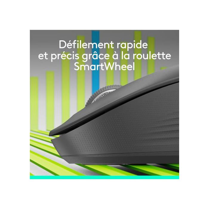 Souris - Sans fil - Logitech - M550 L - Graphite