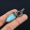 Smithsonite 999 Copper Wire Wrapped Pendant Handmade Gemstone Jewelry, Gifts For Wife Brand New Pendant