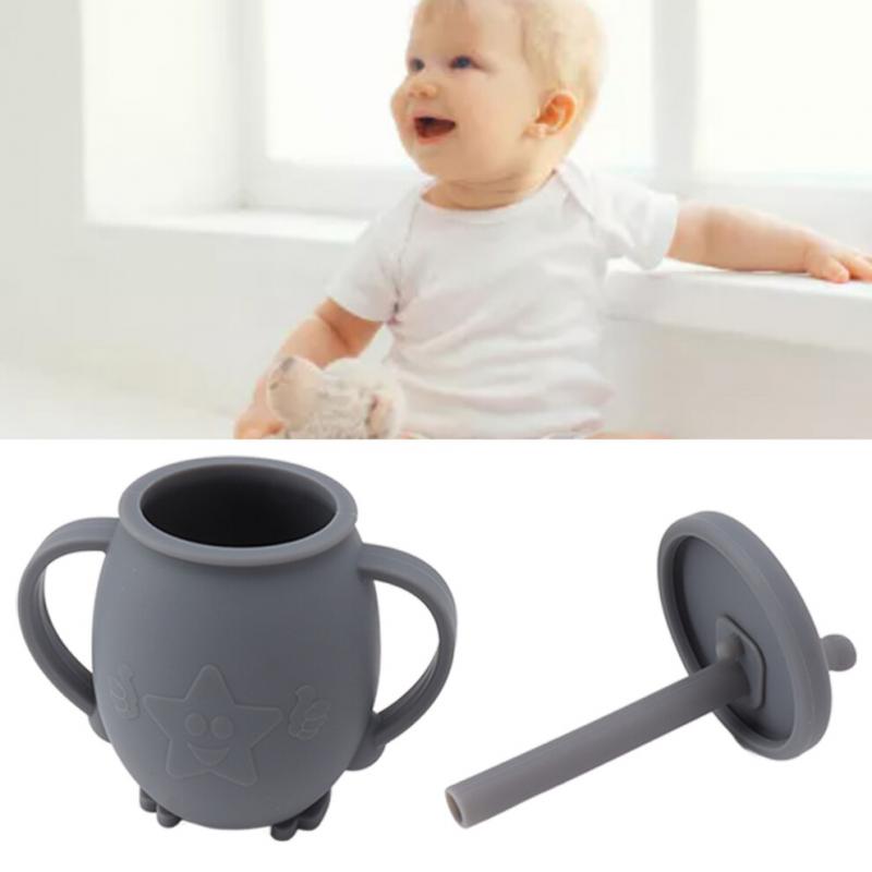 230ml Becher für Kleinkinder Silikon Trainings-Trinkbecher
