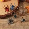 Retro Creativity, Unique Insects, Spiders, Animals, Diamond Studded Fashion, Alloy Clothes, Holiday Opening Rings