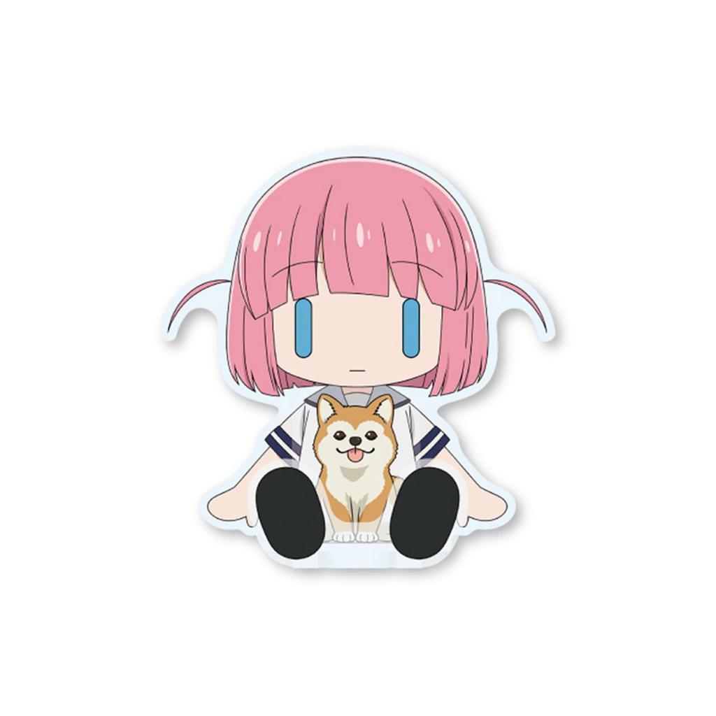 Seated mascot from the anime "Bocchi the Rock!" Goto Futari
