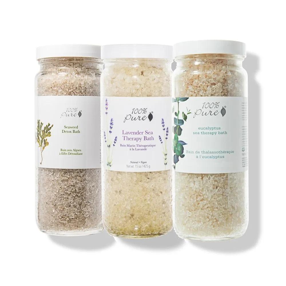 100% Pure Sea Therapy Bath Salt 425g