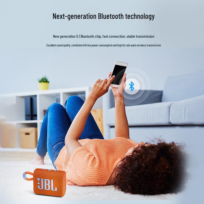 JBL GO3 Portable Bluetooth Speaker