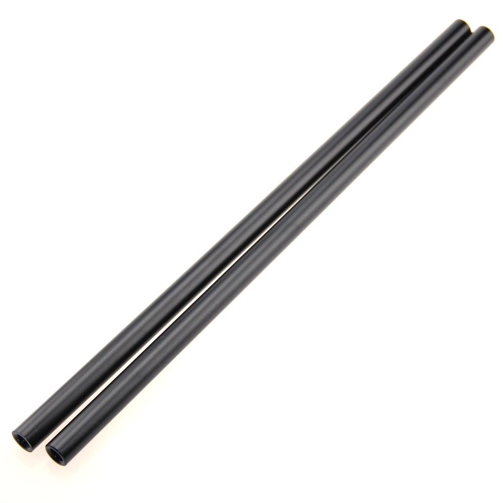 HDRIG 15MM x 45CM Round Rods for Camera Accessories (2-Pack)