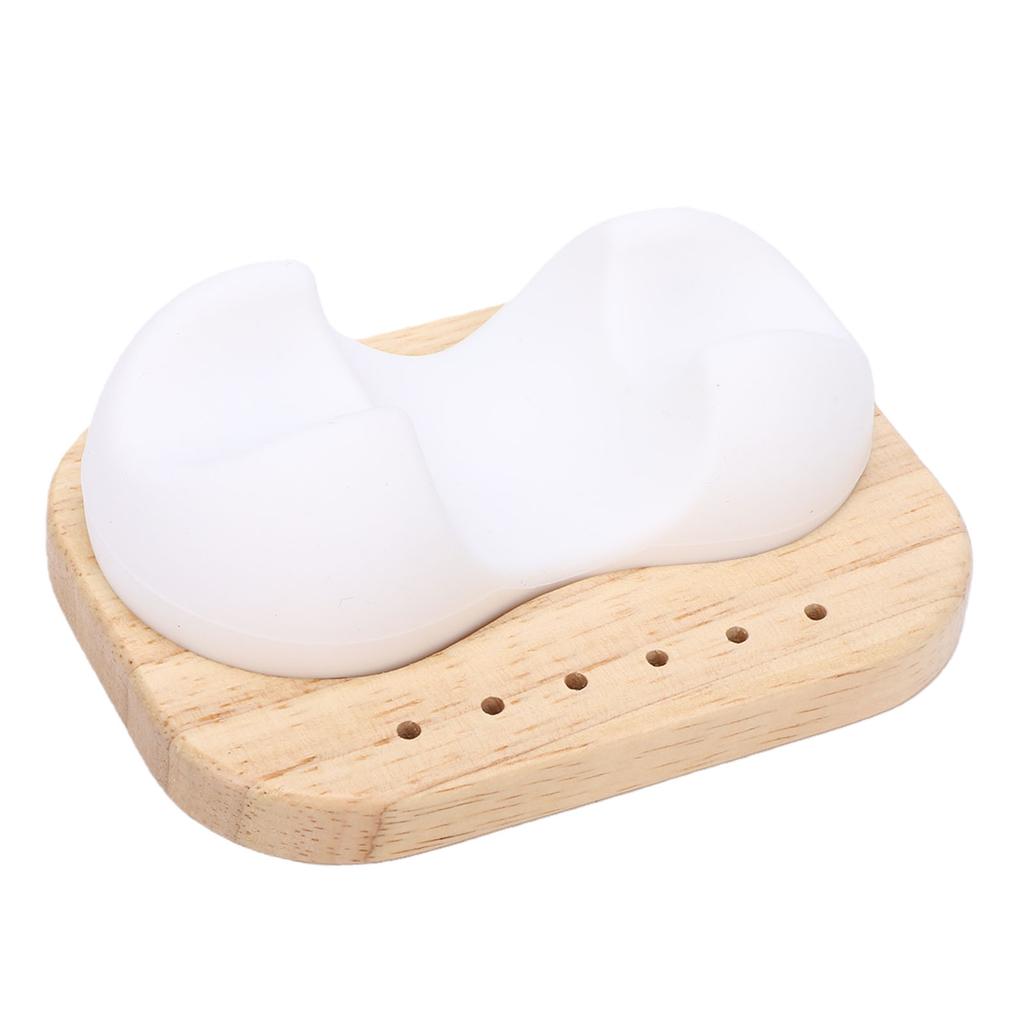 Nail Drill Bit Holder and Organizer 6 Holes Nail Drill Bits Holder Professional Nail Tools Organizer and Storage Box