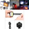 Bright And Durable Mountain Road Bicycle Front And Rear Light Set For Night Riding