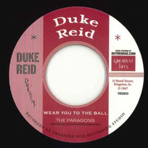 

7inch Record PARAGONS / EARL LINDO - Wear You To The Ball / Ball TIEU013 Treasure Isle/B 2015 Germany Reggae, Ska & Dub Used