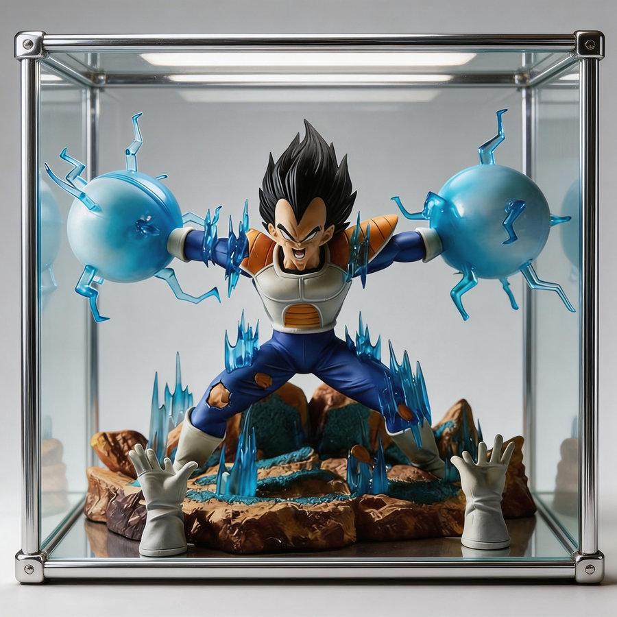 Dragon Ball Vegeta Anime GK Figure Decoration Model 22cm for Anime Fans Collection Desktop Ornament