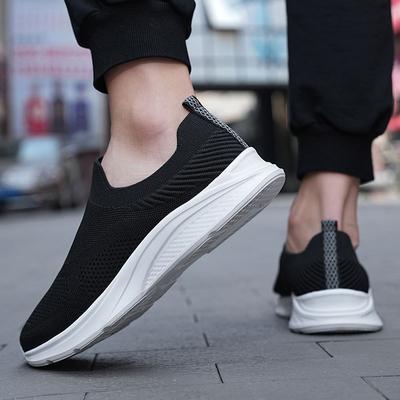 Herren Fly-Woven Laufschuhe Herbst Low-Top Fuß Mesh Leicht und Atmungsaktiv Lässige Walking Sportschuhe Fabrik Direktverkauf