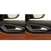 Carbon Fiber Car Accessories Door Handle Bowl Panel Modified Interior Trim Cover Soft Sticker For Alfa Romeo Giulia 2017-