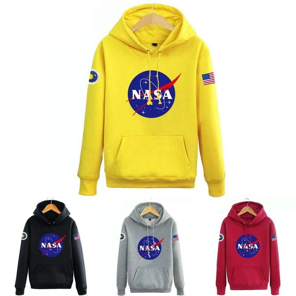Mens Nasa Space Hoodie Pullover Warm Soft Breathable Casual Outwear Sweatshirt