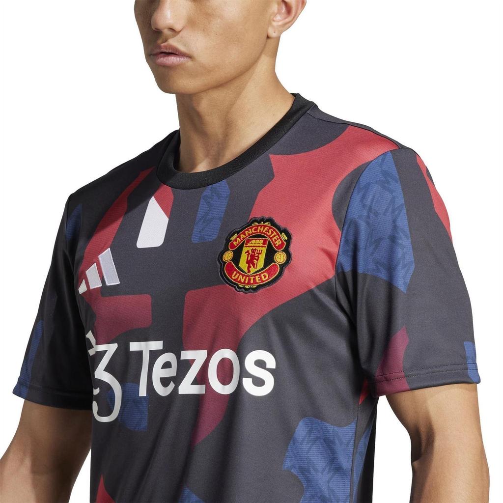 Adidas Mens 2024/2025 Manchester United FC Football Shirt