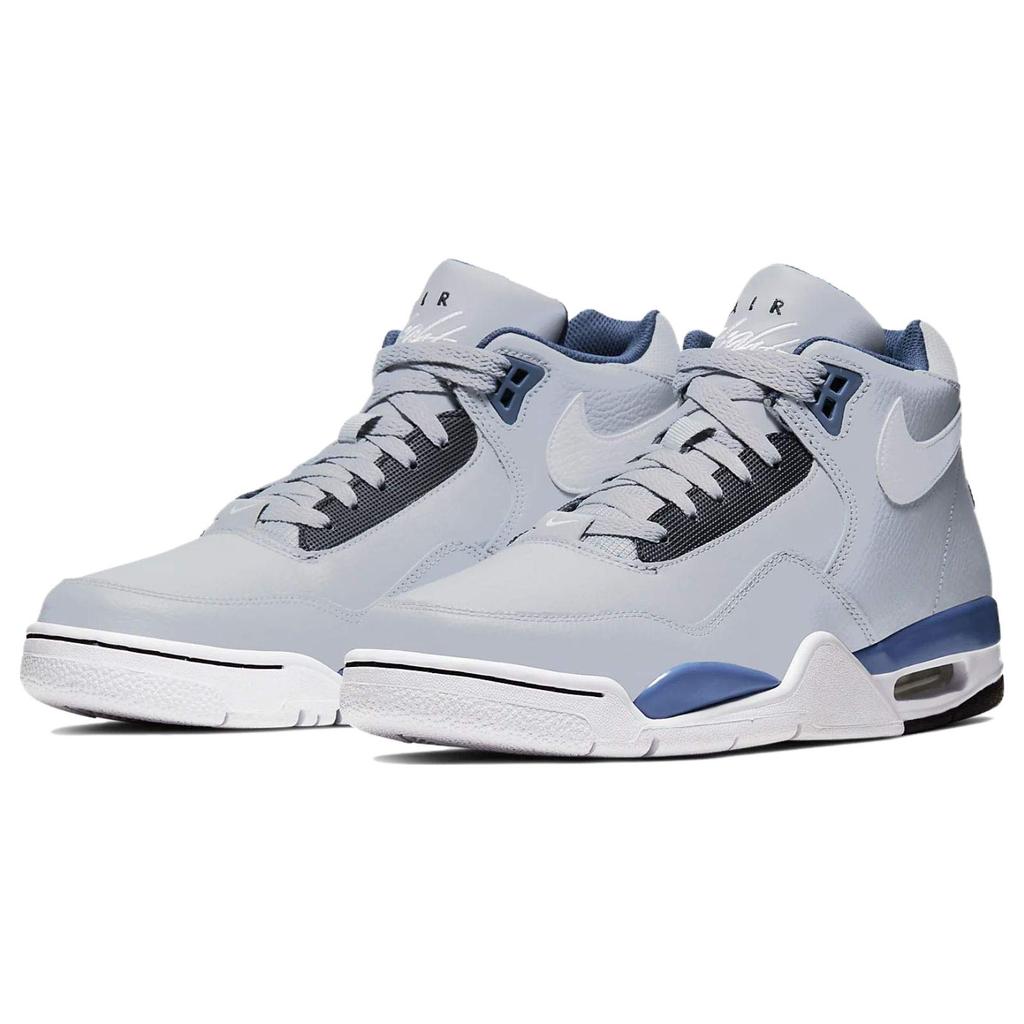 New Nike Flight Legacy Wolf Grey Mystic Navy BQ4212-001