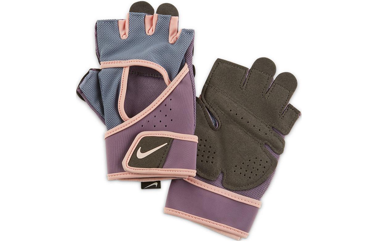 Nike Fitness Gloves Protective, Abrasion Resistant, And Breathable PU Polyester, Elastane, Polyamide Women s AC4231-483- M