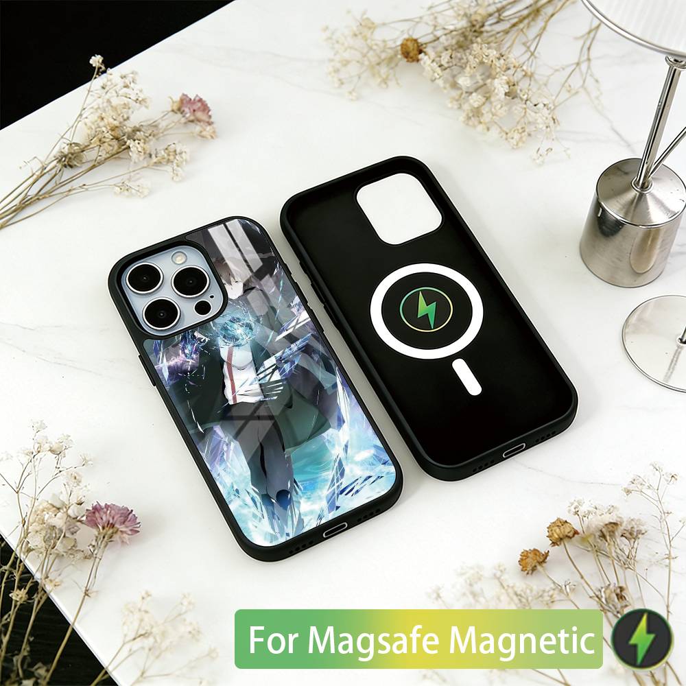 Guilty Crown Phone Case For iPhone17,16,15,14,13,12,11 Plus,Pro Magnetic For Magsafe Wireless Charging
