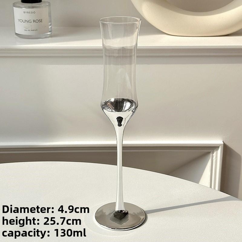 

бокал для шампанского бокал для красного вина пара бокалов свадебный подарок набор стопок цветные хрустальные бокалы коктейльный бокал 130ml