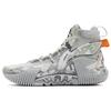 Aape X Li Ning Badfive 2 Low Basketball Shoes Men's High Top Ice Gray/Cool Gray ABFR001-11