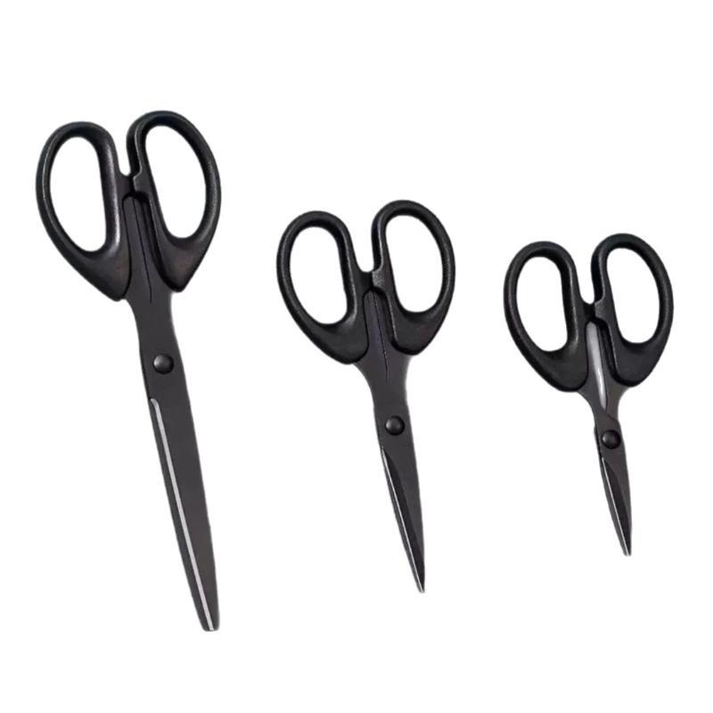 Anti-rust Anti-stick Sharp Scissors High Hardness Blade Durable Multipurpose for Household Use Kitchen Office Craft Sewing