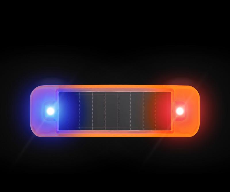 Night Security Simulated Alarm Wireless Anti Theft Caution Lamp Flashing Dummy Alarm Lamp Mini LED Solar Power Car Warning Light