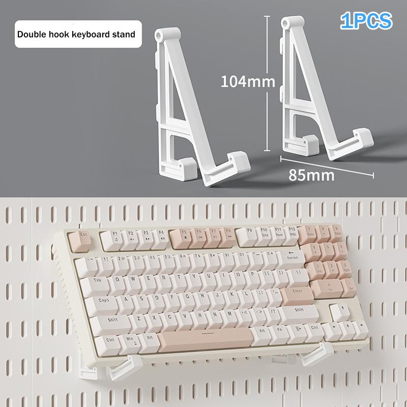 Mechanische Tastatur Wandhalterung ABS Haken für Lochwand Hängeleiste Lochwand Maushalter